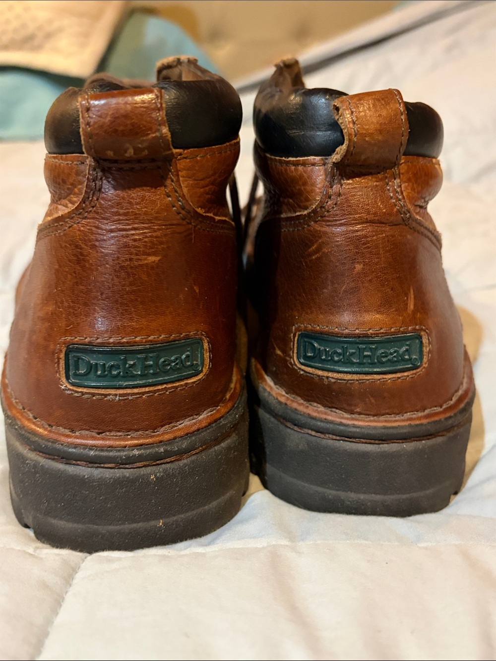 Duck Head Brown Leather Men's Ankle Boots